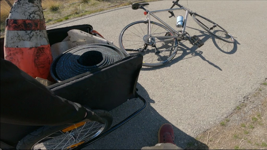 bike cargo trailer - if having a large trailer capable of taking a beating sounds like...