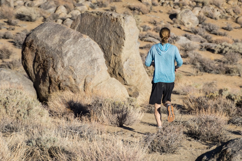 on cloudventure - between the cloudtec pods, the midsole, and a rock plate, the...