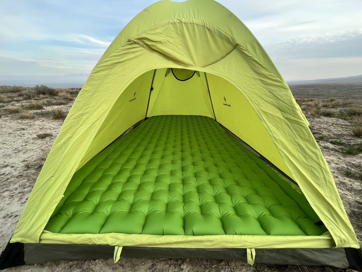 Big Agnes SLX Tent Floor Review (We did not predict how wonderfully warm having the entire floor covered with an insulated pad would be. It felt like...)