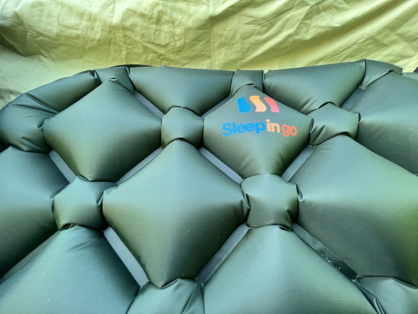 sleeping pad - the sleepingo packs up into a tidy little package - small enough to...