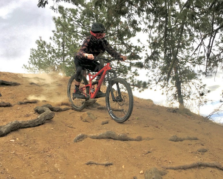 fox rampage pro carbon mips - when things get fast and steep, this is the helmet we want to be...