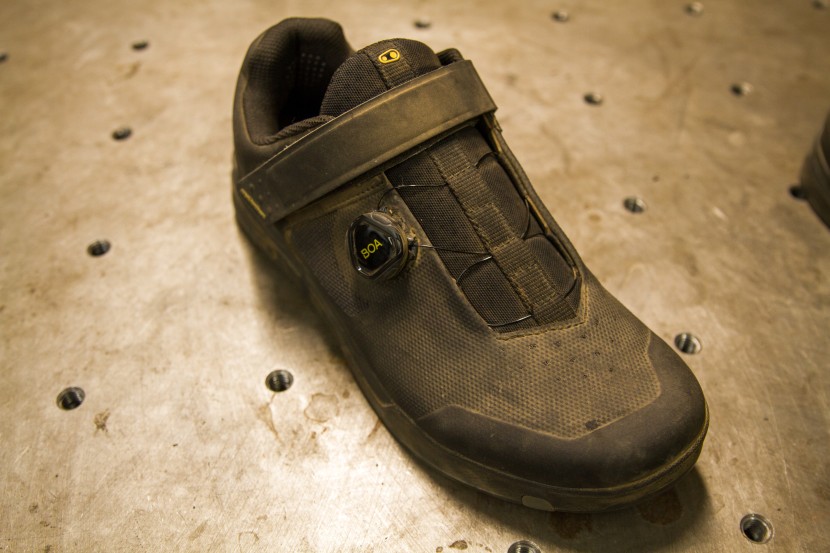 crankbrothers mallet boa - the boa closure helps keep the weight down.