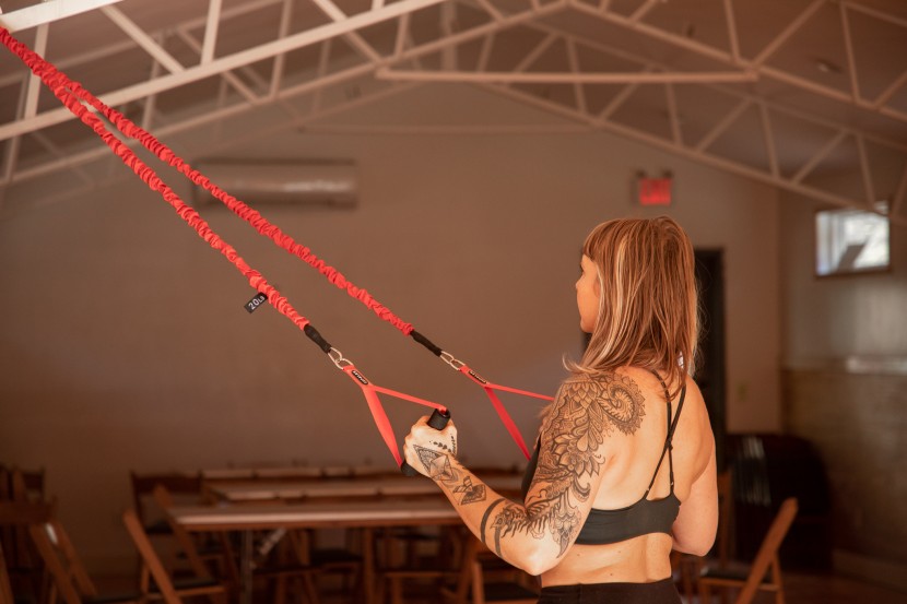 exercise resistance bands - the safety sleeves on the supalak help you feel confident during any...