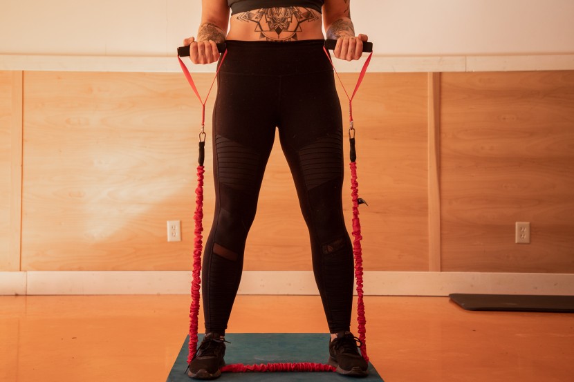 exercise resistance bands - the supalak is a highly scalable set.