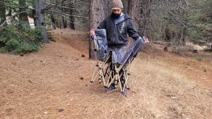 The ARAER is very quick to unfold.