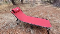 kingcamp portable folding 4-position camping cot