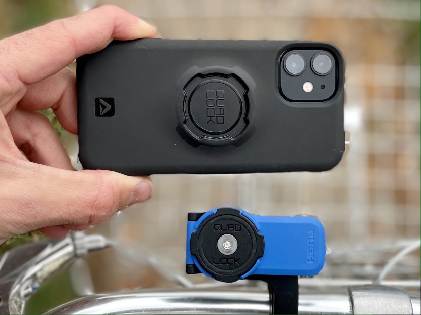 bike phone mount - because of the twist-lock mechanism, it&#039;s easy to get your phone in...