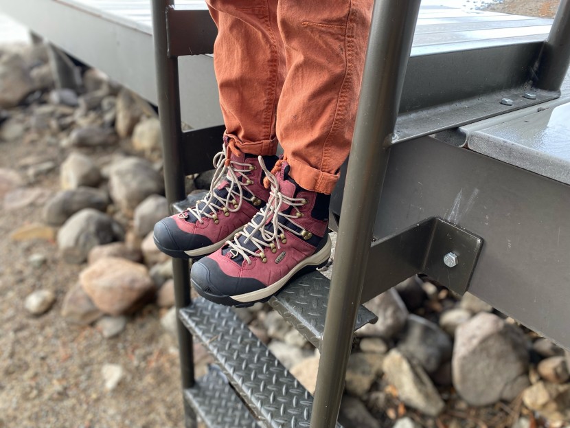 winter boots womens - the outer construction of the revel iv is tough, taught, and durable.