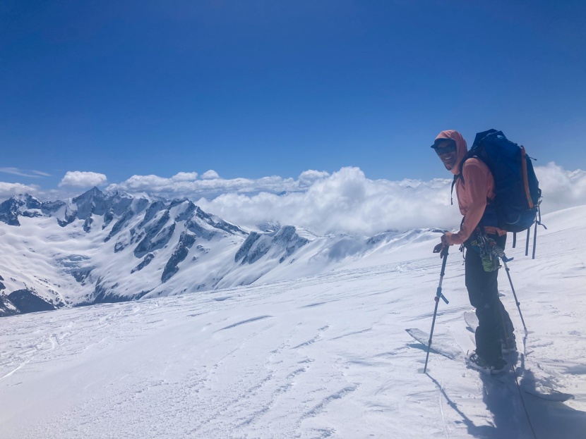 voile hyper glide - saving energy makes getting to views like this even better.