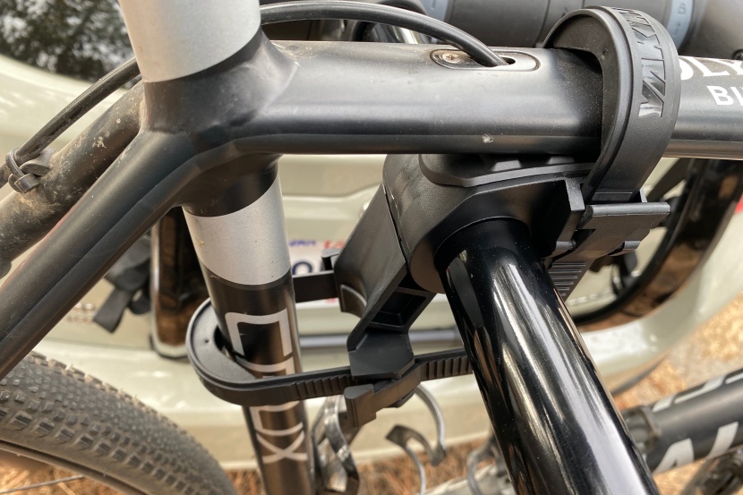 yakima fullback 2 - each bike cradle also has a lower attachment point that is intended...