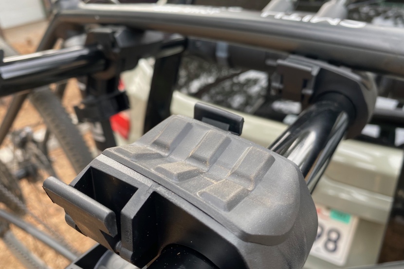 yakima fullback 2 - due to the support arm design with textured rubber cradles, the...