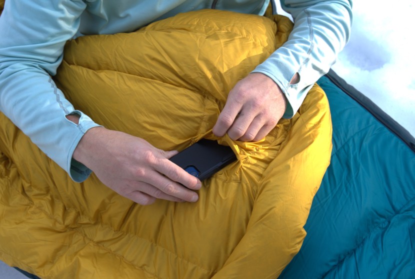 mountain hardwear bishop pass 0 - the stash pocket is a standard size, able to fit a smartphone or a...