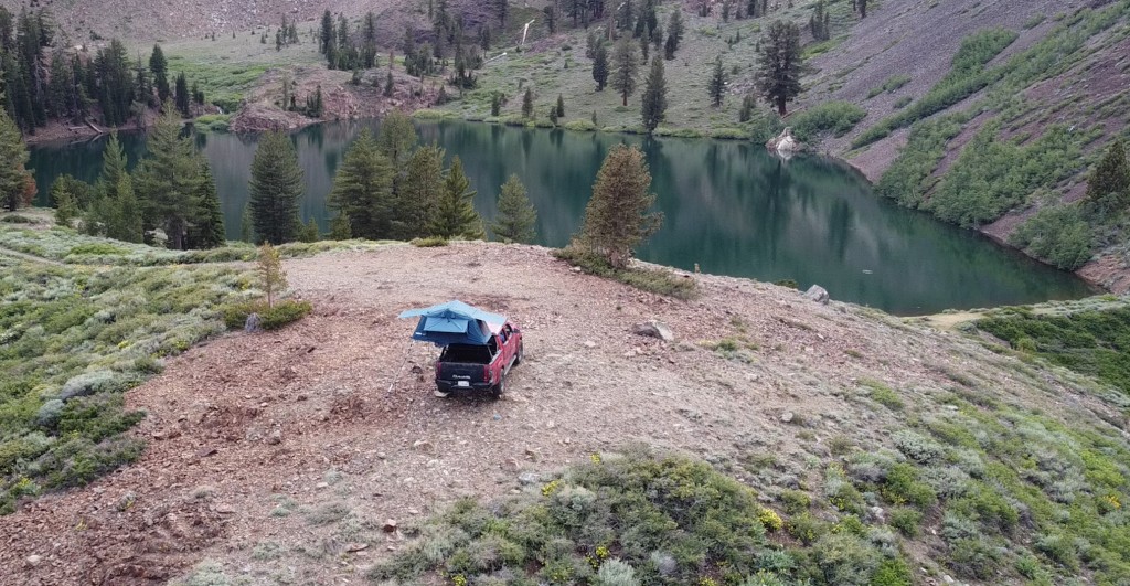 rooftop tent - there was no parking lot testing done by our team - we took these...