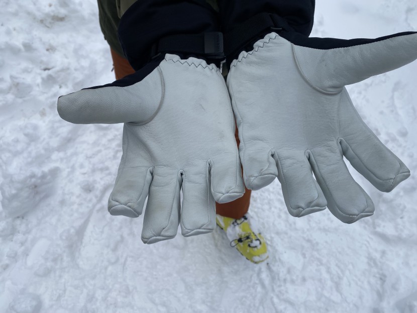 hestra army leather heli - a supple leather palm is great for comfort and dexterity, but it...