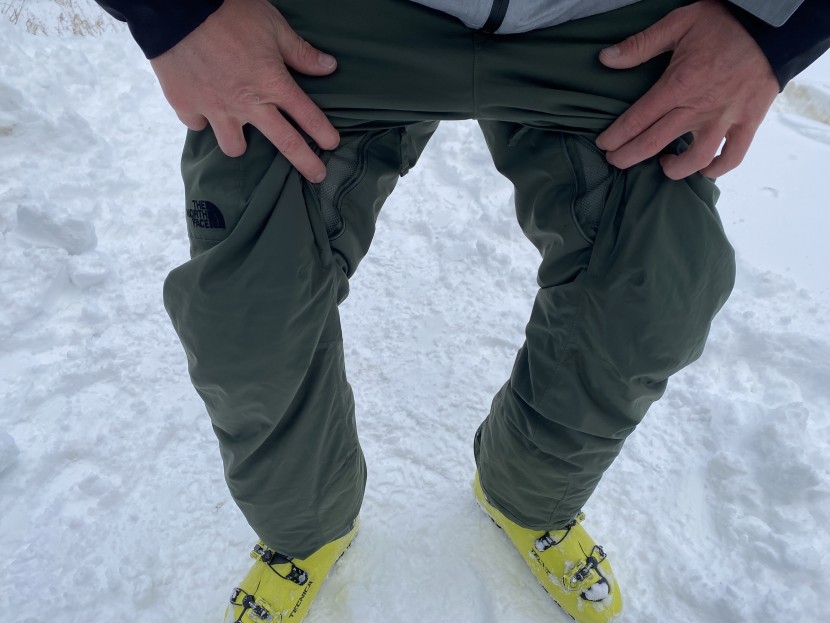 the north face freedom insulated - two small inner thigh vents provide the freedom insulated&#039;s only...