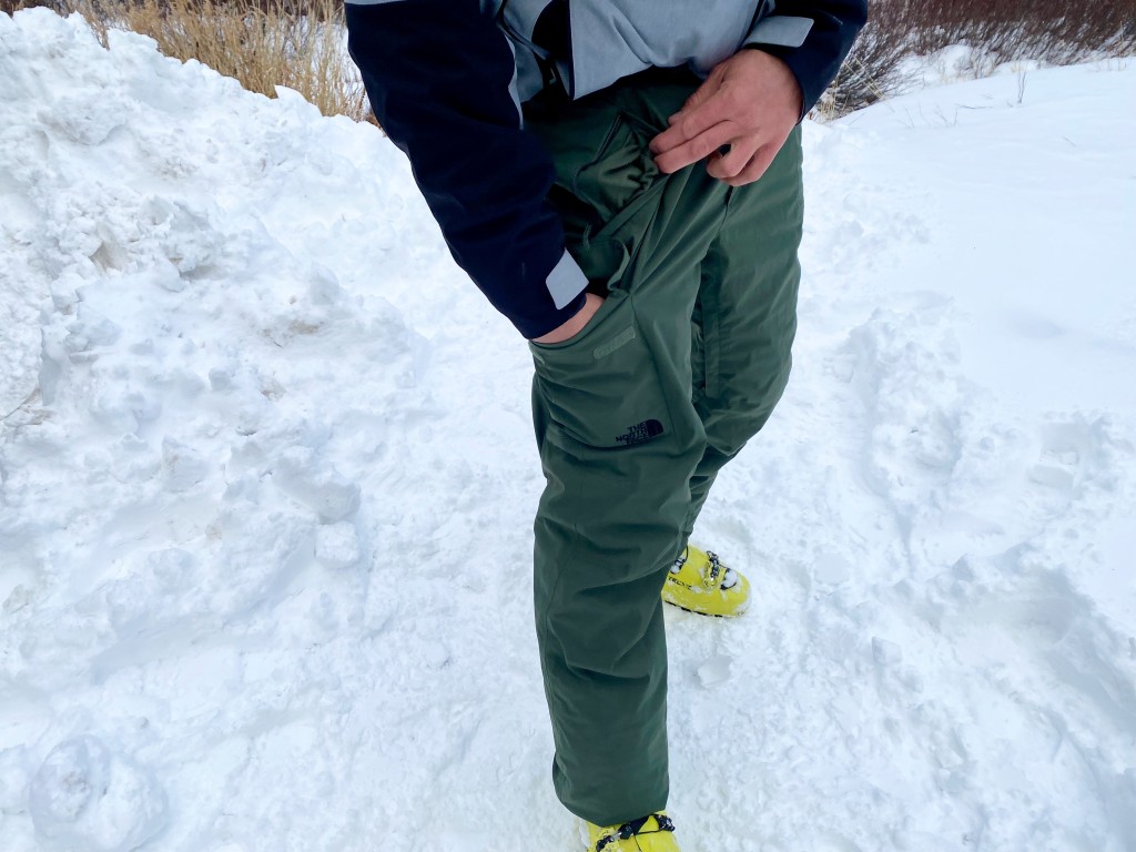The North Face Up and Over ski pants in black