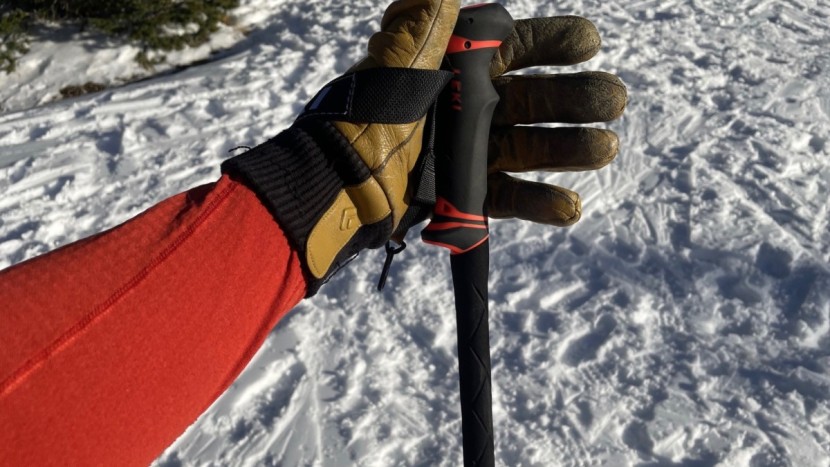 backcountry ski poles - the leki helicon lite&#039;s secondary grip was a crowd favorite in our...