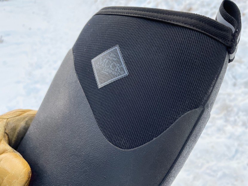 muck boot arctic ice mid - softshell fabric over neoprene insulation provides excellent water...