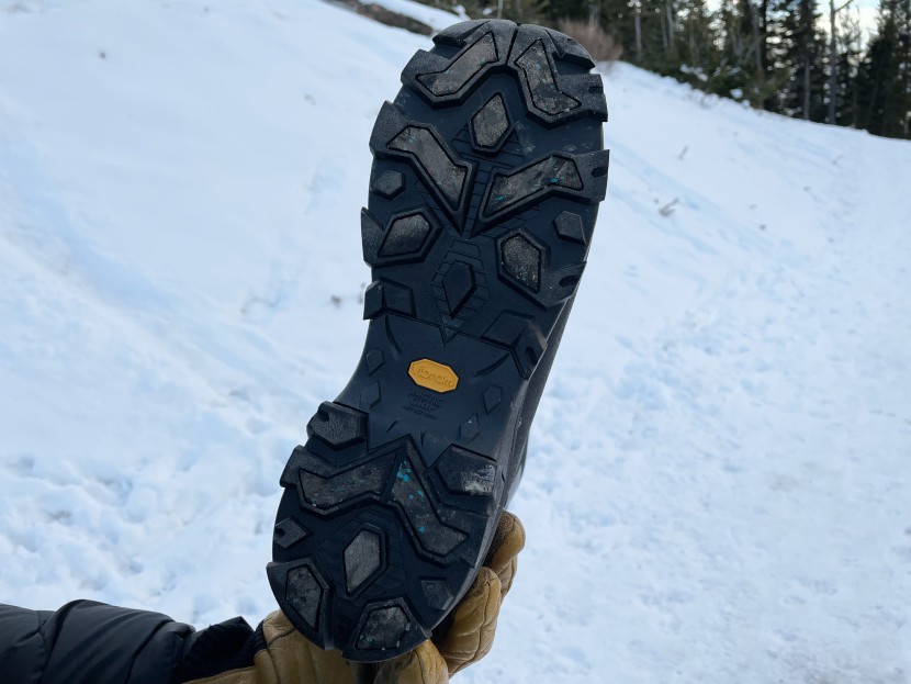 muck boot arctic ice mid - the arctic ice has large angular lugs that bit snow and rock...