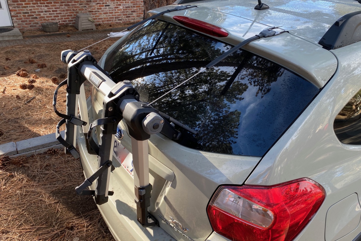 thule outway hanging 2 bike rack review