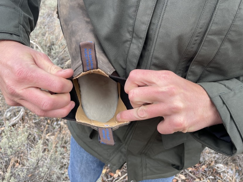 winter boots men - most of the blundstone thermal&#039;s warmth comes from a sheepskin...