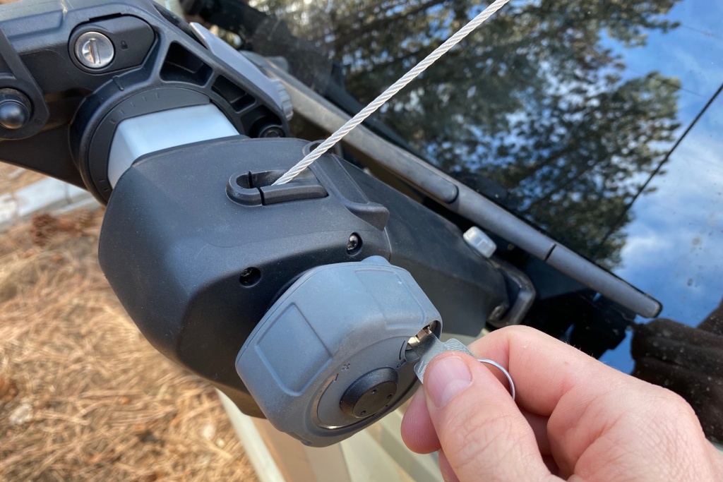 bike rack - while not infallible, the thule outway hanging has more security...