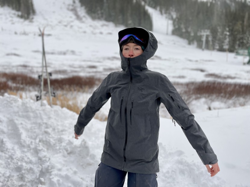 arc&#039;teryx incendia - the incendia has a hefty gore-tex shell and the tall collar and...