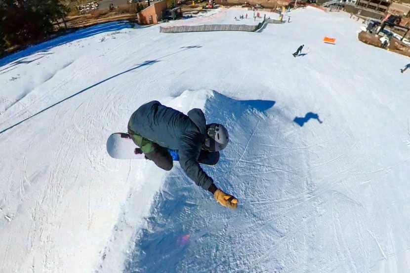 giro contour - a better lens means more definition to help spot the landing.