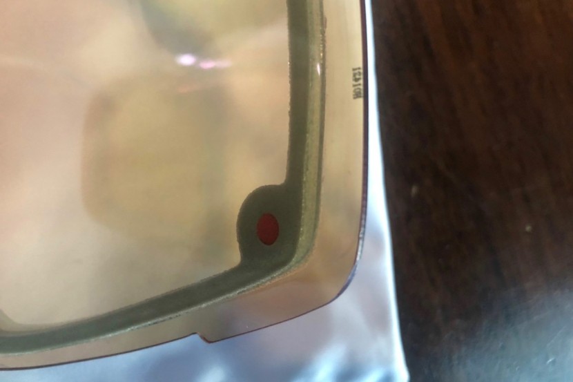 shred simplify+ - the red dot is the semi-permeable nodistortion valve to balance the...