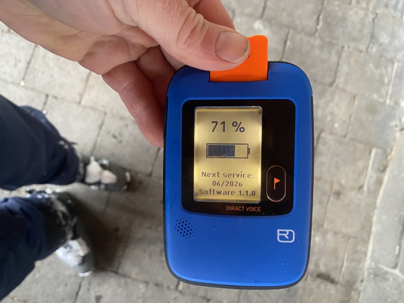 ortovox diract voice - this beacon is the first to use a rechargeable battery, and we...