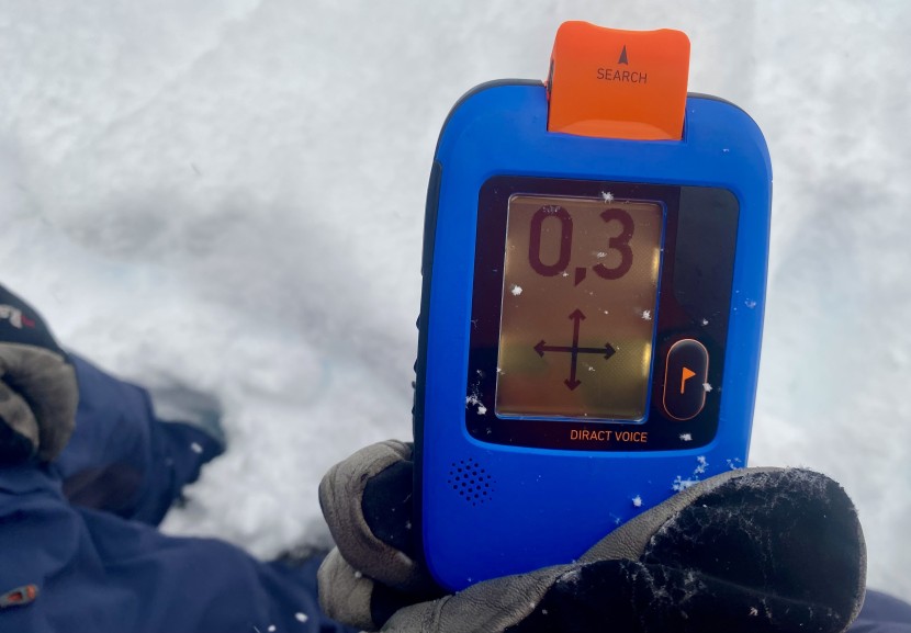 ortovox diract voice - the diract voice struggled in the bracketing phase of a fine search...