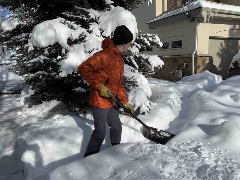 outdoor research helium insulated hoodie - the or helium is lightweight and relatively breathable.