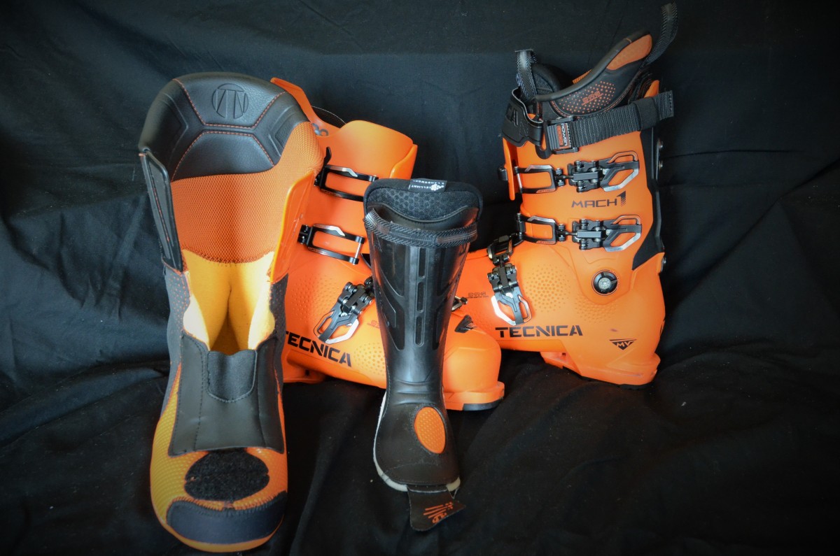 Tecnica Mach1 MV 130 Review (We love the fully removable and moldable tongue on the Mach1, such a treat for your shins.)