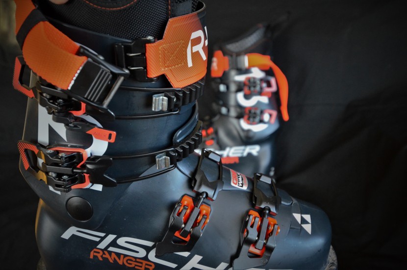 ski boots - we love the quick-release style cam buckles that cinch tight and...