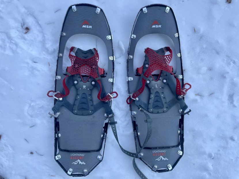 snowshoes - a fully featured pair of bakcountry snowshoes.
