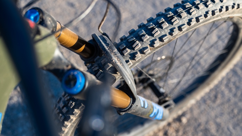 the fox 36 factory fork is outstanding. along with the venerable...