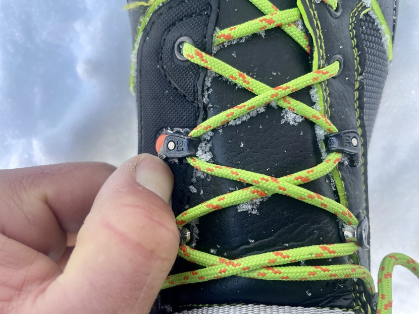 salewa vultur vertical gore-tex - the lower lace lock is a little tricky to release with cold fingers...
