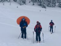 Rich Weight,  Scott Orr, and Tracey Bernstein enjoy a good laugh at...