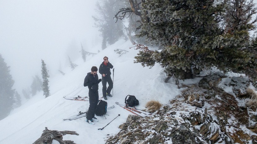 these guys are staying in touch with an inreach in their pack...