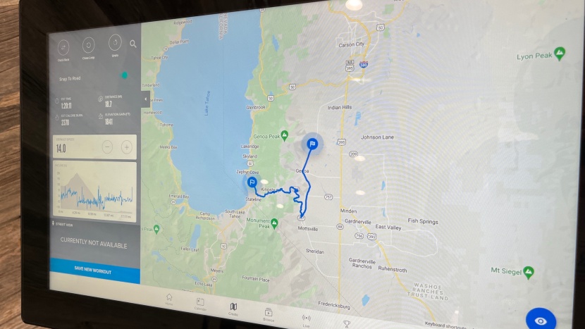 nordictrack commercial s22i studio cycle - we didn't care for the google maps rides all that much, but it is a...