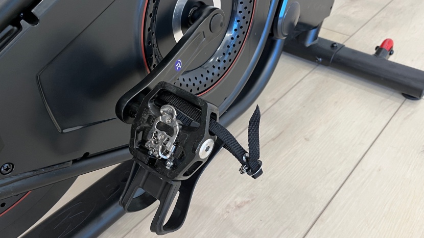 exercise bike - the velocore essentially floats on a high pivot, allowing the bike...