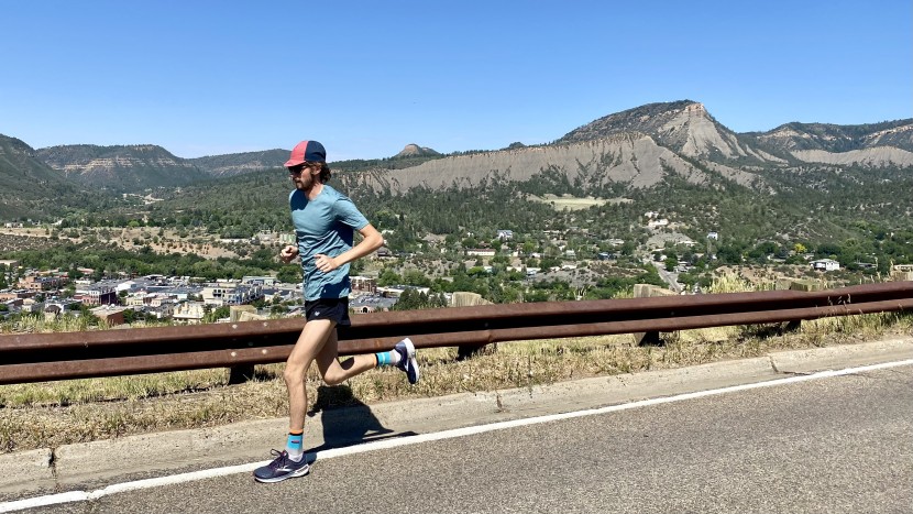 our lead tester matthew putting some miles in, in durango, colorado.
