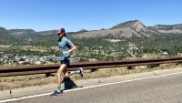 Our lead tester Matthew putting some miles in, in Durango, Colorado.