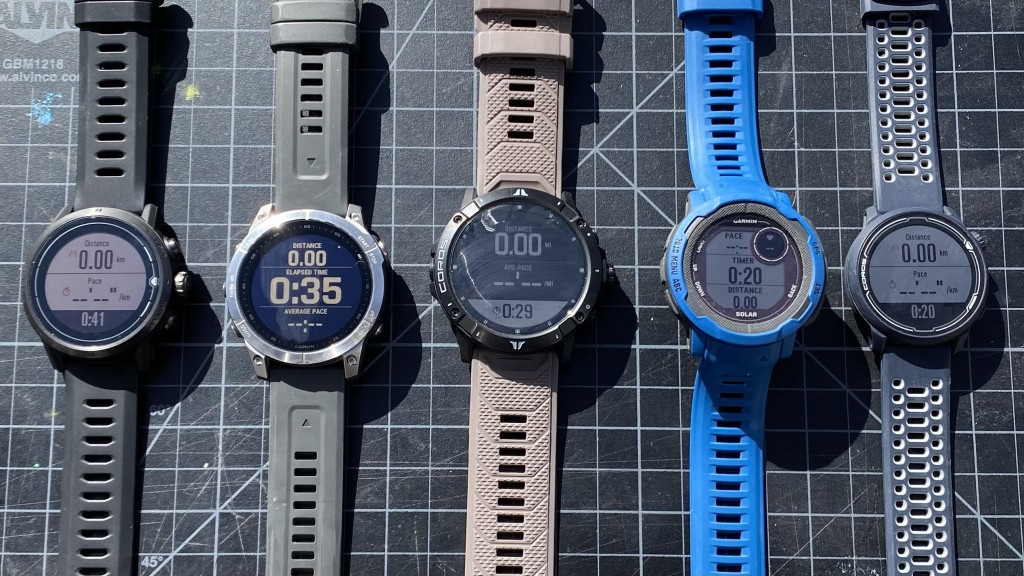 Gps store watch comparison