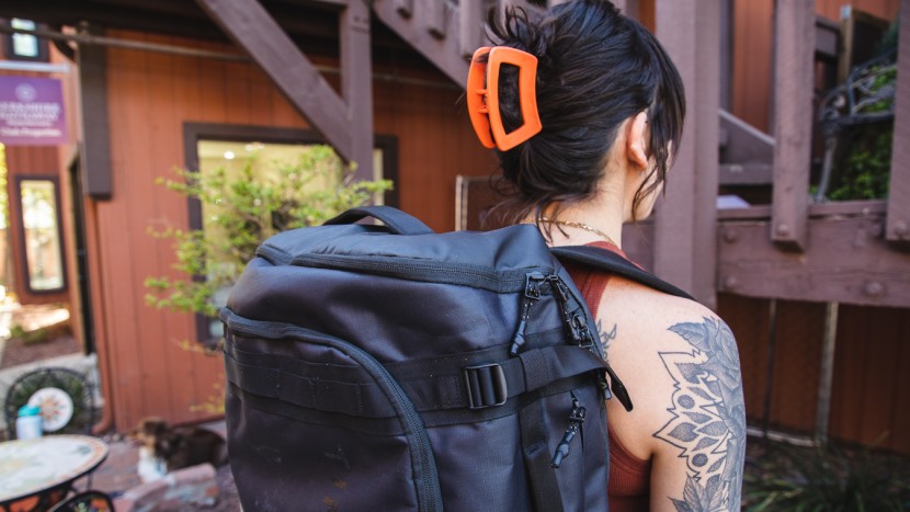 timbuk2 impulse - this pack can feel quite heavy with all that thick material.