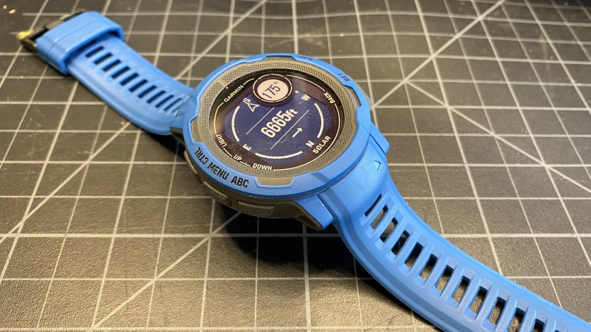 garmin instinct 2 solar - the dedicated abc button on the instinct solar 2 quickly activates...