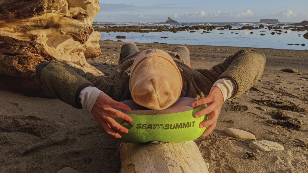camping pillow - when it comes to getting good sleep on the trail, nothing compares...