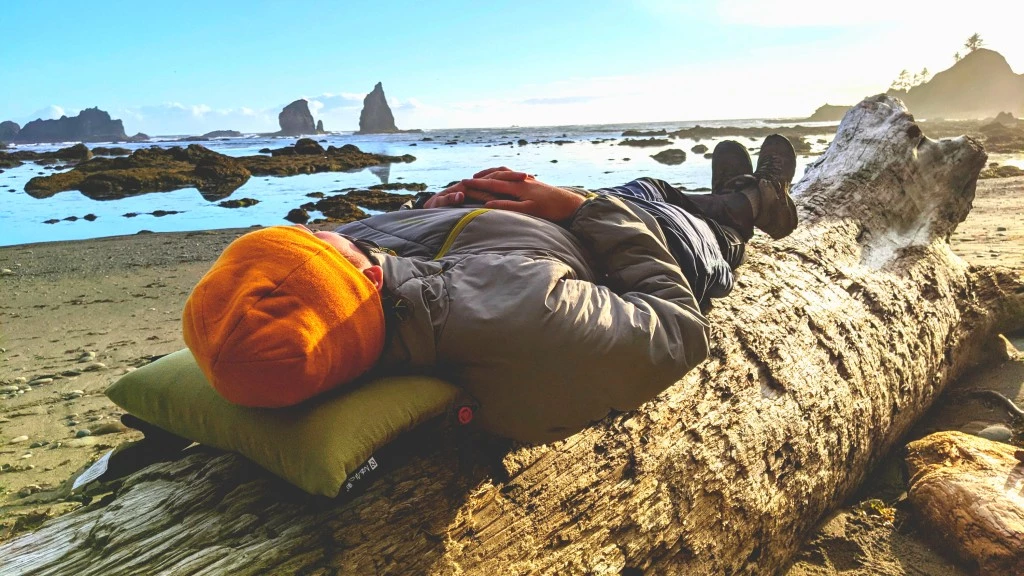 camping pillow - we lugged the fillo around on a 5-day backpacking trip down the...