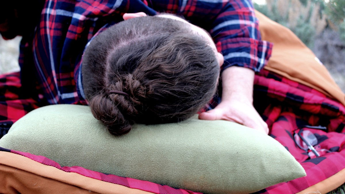 Ultralight Inflatable Camp Pillow by Near Zero