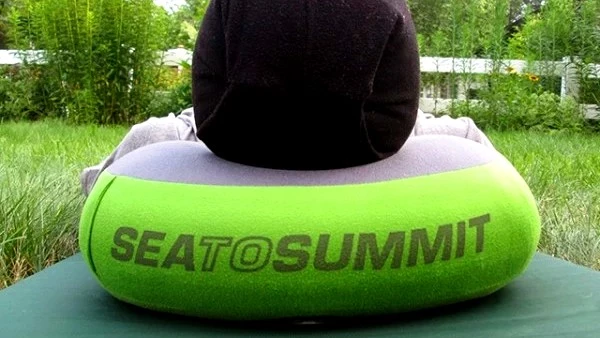sea to summit aeros - this pillow provided firm support throughout the night. we also...